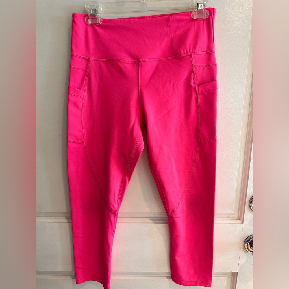 Hot Pink Capri Zyia Leggings